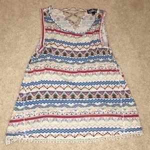 patterned tank!!